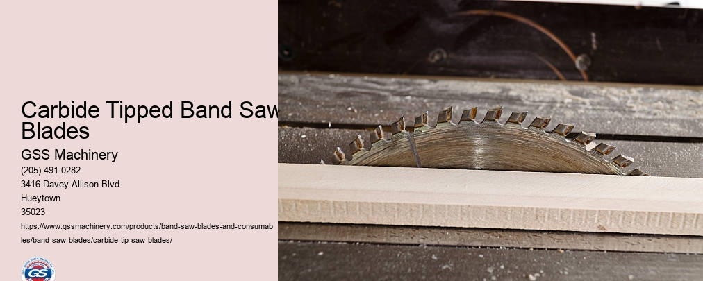 Lenox Carbide Tipped Bandsaw Blades