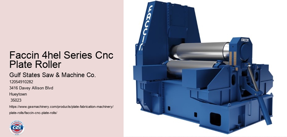 Faccin 4hel Series Cnc Plate Roller