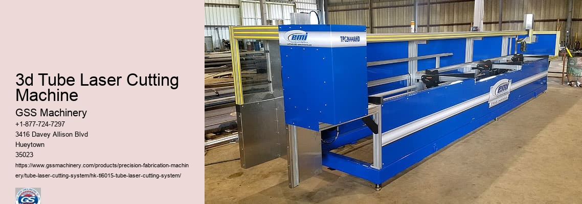 3d Tube Laser Cutting Machine