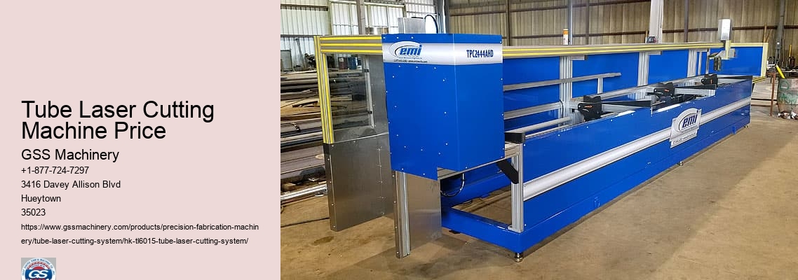 Tube Laser Cutting Machine Price