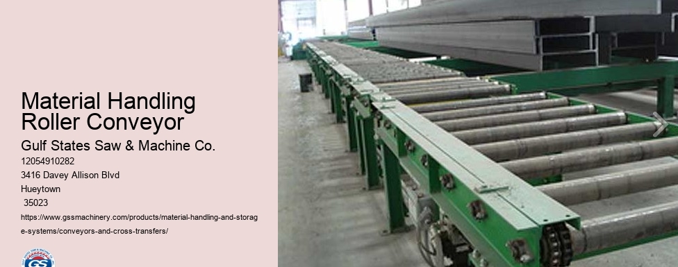 Material Handling Roller Conveyor
